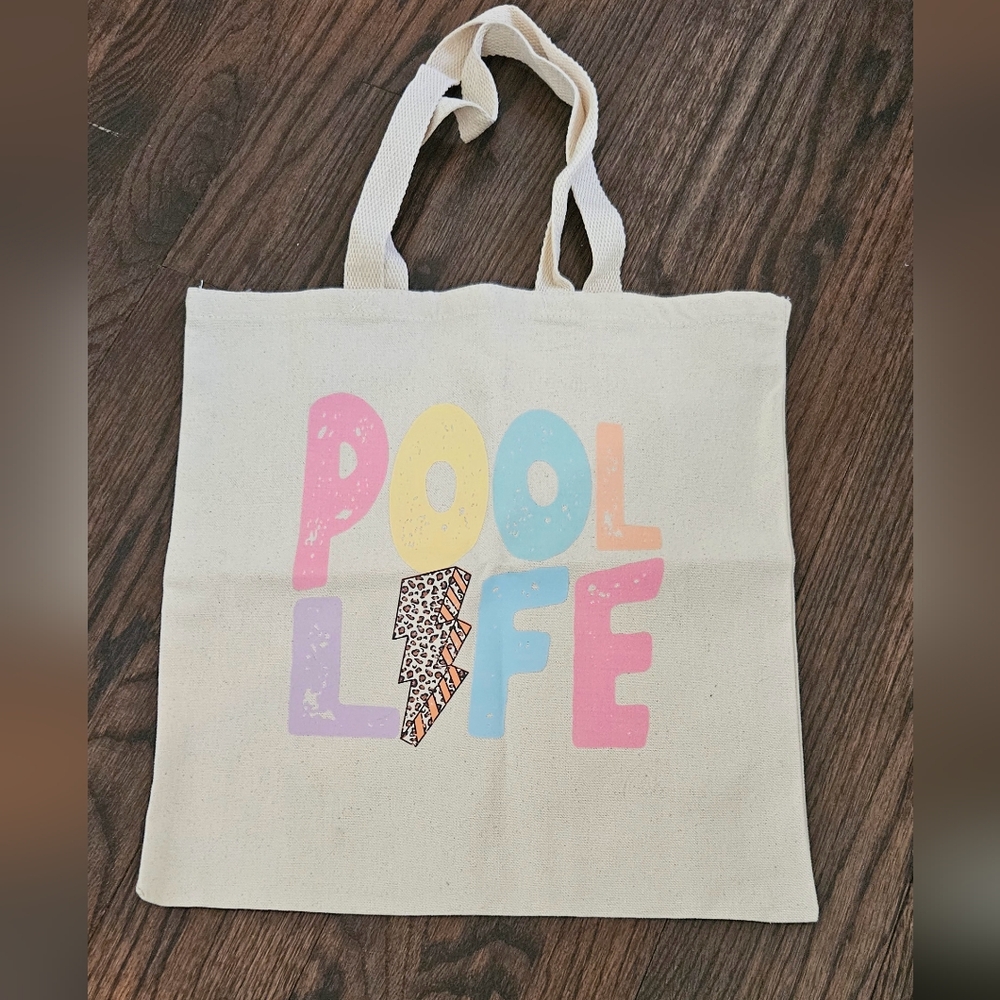 Canvas Tote bag For The Beach, School Shopping